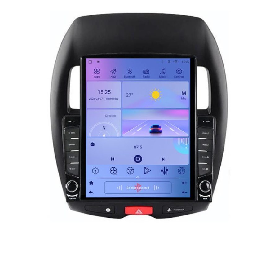Navigatie MITSUBISHI ASX 2013-2017 K-026 ecran tip TESLA 9.7" cu Android Radio Bluetooth Internet GPS WIFI 2+32 DSP Qu - imagine 3