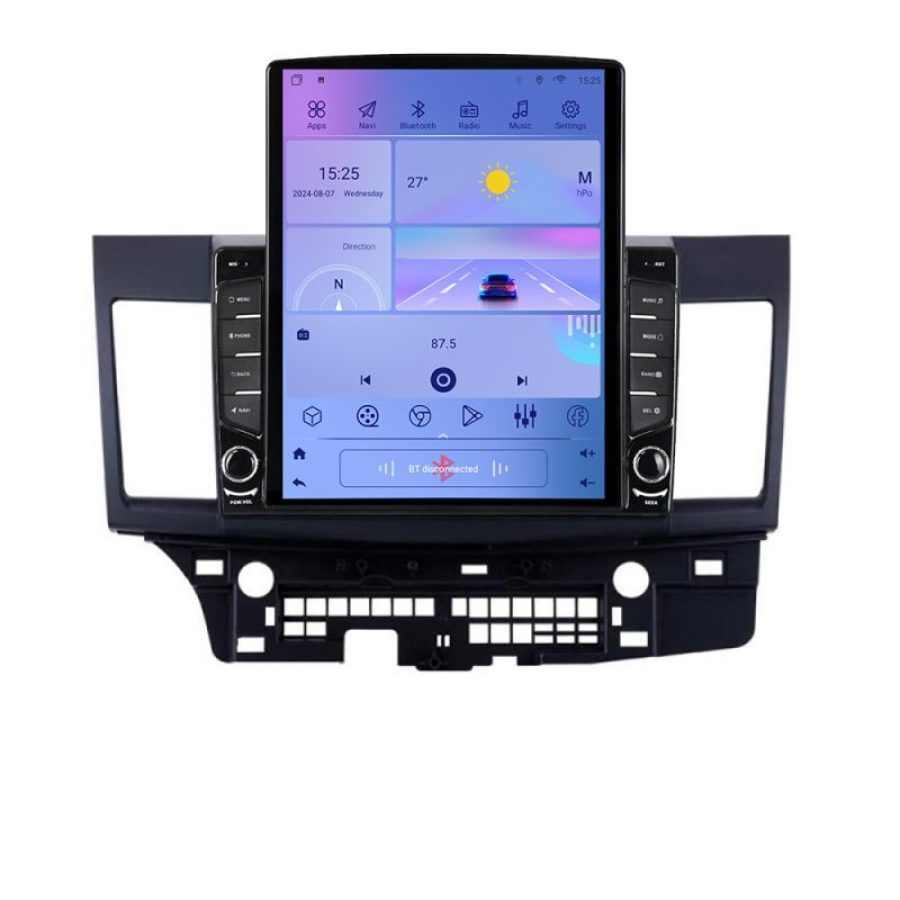 Navigatie MITSUBISHI LANCER K-037 ecran tip TESLA 9.7" cu Android Radio Bluetooth Internet GPS WIFI 2+32 DSP Quad Core - imagine 3