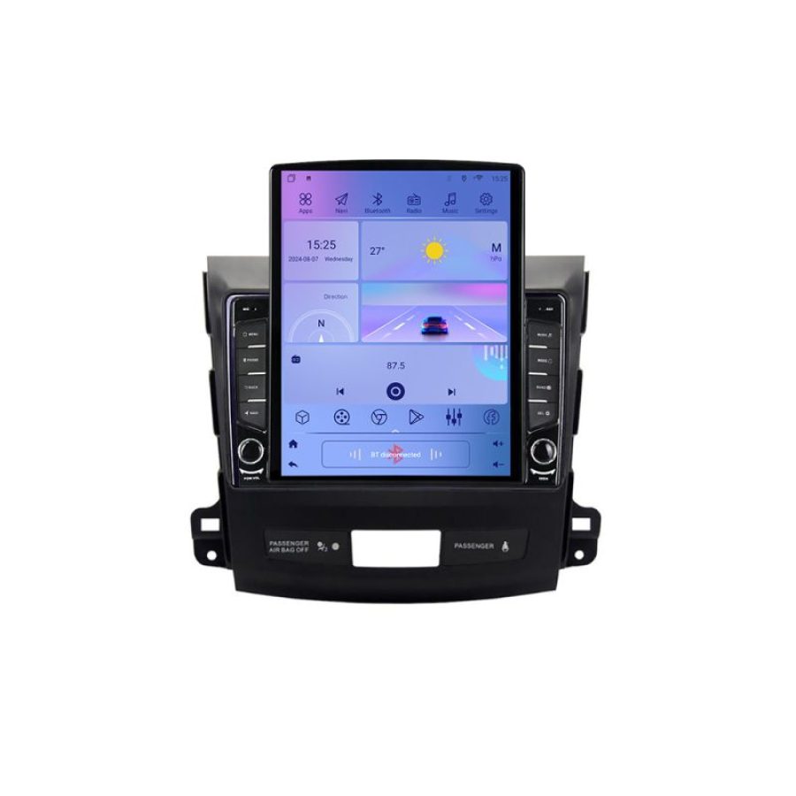 Navigatie Mitsubishi Outlander 2010 K-056 ecran tip TESLA 9.7" cu Android Radio Bluetooth Internet GPS WIFI 2+32 DSP Q - imagine 3