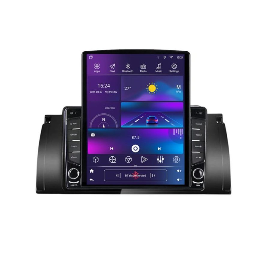 Navigatie BMW E39 si E53 K-082 ecran tip TESLA 9.7" cu Android Radio Bluetooth Internet GPS WIFI 2+32 DSP Quad Core - imagine 4