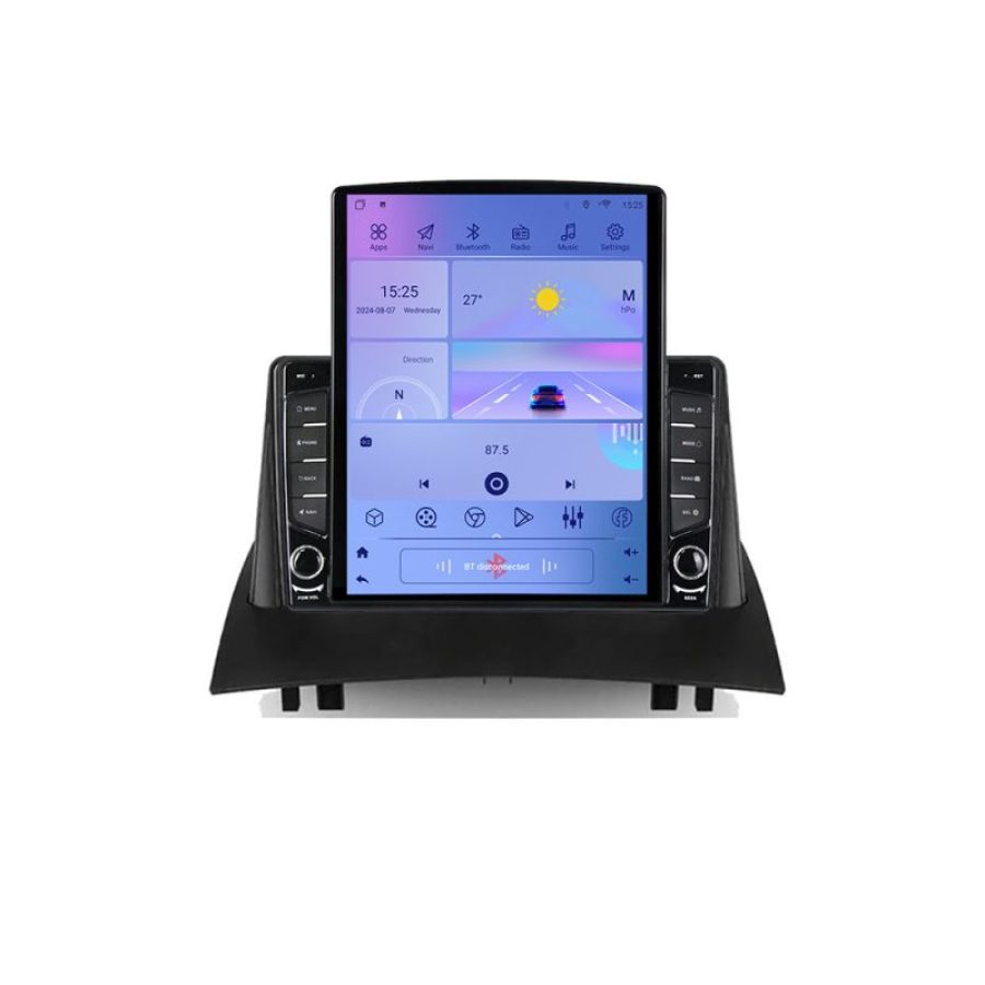 Navigatie Renault Megane 2 K-098 ecran tip TESLA 9.7" cu Android Radio Bluetooth Internet GPS WIFI 2+32 DSP Quad Core - imagine 3