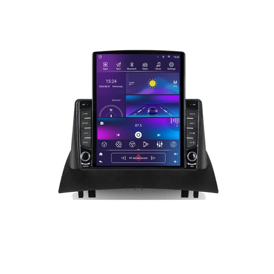 Navigatie Renault Megane 2 K-098 ecran tip TESLA 9.7" cu Android Radio Bluetooth Internet GPS WIFI 2+32 DSP Quad Core - imagine 4