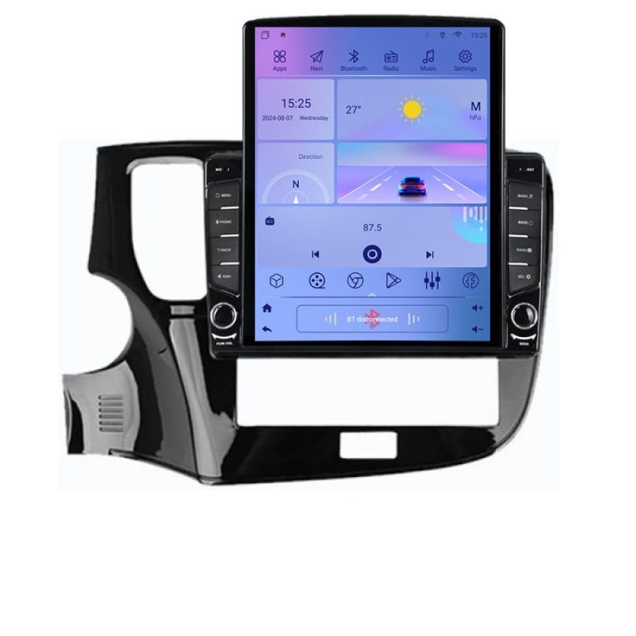 Navigatie Mitsubishi Outlander 2014- K-1230 ecran tip TESLA 9.7" cu Android Radio Bluetooth Internet GPS WIFI 2+32 DSP - imagine 3