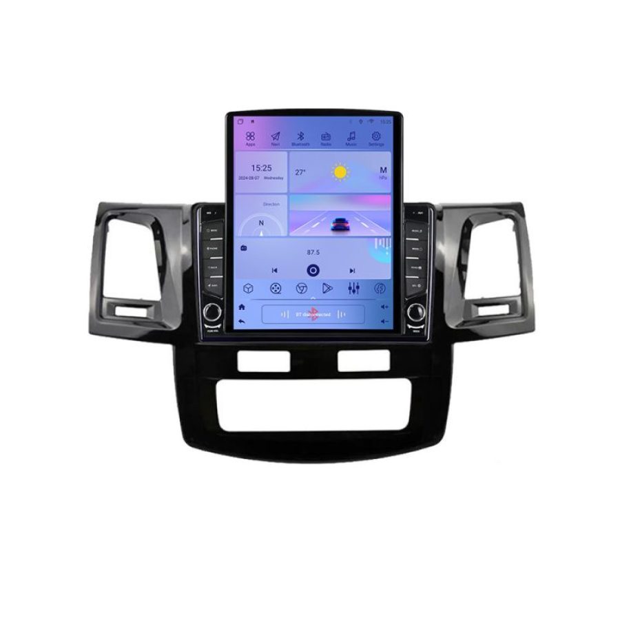 Navigatie Toyota Hilux 2008-2014 K-143 ecran tip TESLA 9.7" cu Android Radio Bluetooth Internet GPS WIFI 2+32 DSP Quad - imagine 3