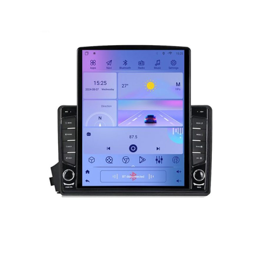 Navigatie Ssangyong Kyron Actyon K-158 ecran tip TESLA 9.7" cu Android Radio Bluetooth Internet GPS WIFI 2+32 DSP Quad - imagine 3