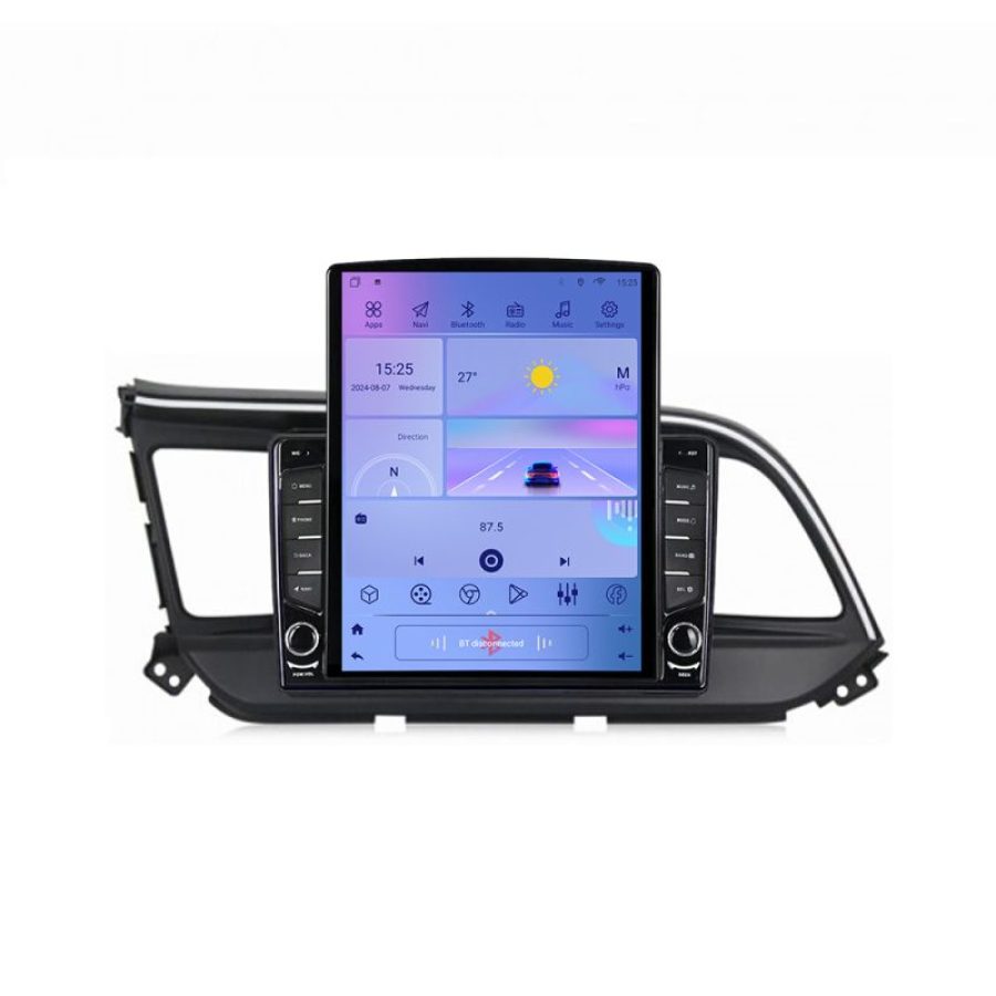 Navigatie HHyundai Elantra 2018- K-1581 ecran tip TESLA 9.7" cu Android Radio Bluetooth Internet GPS WIFI 2+32 DSP Quad - imagine 3