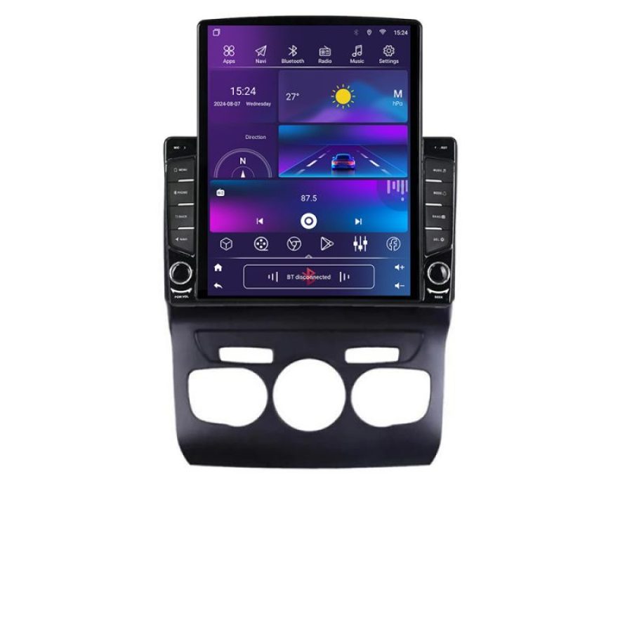 Navigatie Citroen C4 2011-2016 K-241 ecran tip TESLA 9.7" cu Android Radio Bluetooth Internet GPS WIFI 2+32 DSP Quad C - imagine 4
