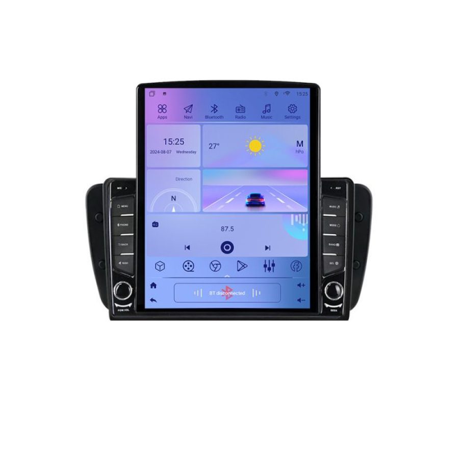 Navigatie Seat Ibiza 2008-2014 K-246 ecran tip TESLA 9.7" cu Android Radio Bluetooth Internet GPS WIFI 2+32 DSP Quad C - imagine 3