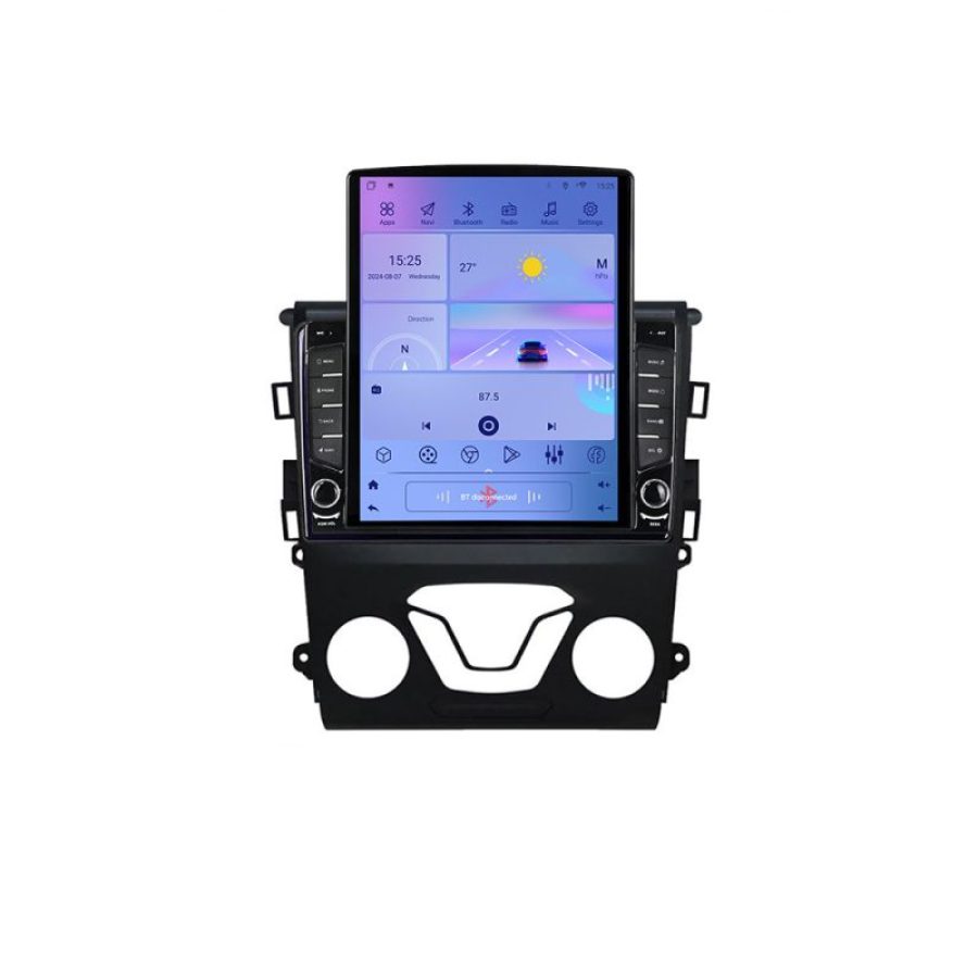 Navigatie Ford Mondeo 2013- K-377 ecran tip TESLA 9.7" cu Android Radio Bluetooth Internet GPS WIFI 2+32 DSP Quad Core - imagine 3