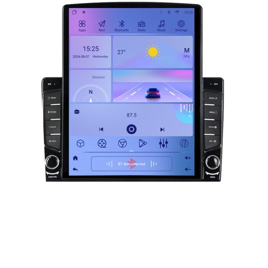 Navigatie Fiat 500L 2012-2017 K-500L ecran tip TESLA 9.7" cu Android Radio Bluetooth Internet GPS WIFI 2+32 DSP Quad C - imagine 3