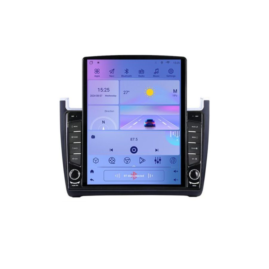 Navigatie VW Polo 2014- K-655 ecran tip TESLA 9.7" cu Android Radio Bluetooth Internet GPS WIFI 2+32 DSP Quad Core - imagine 3