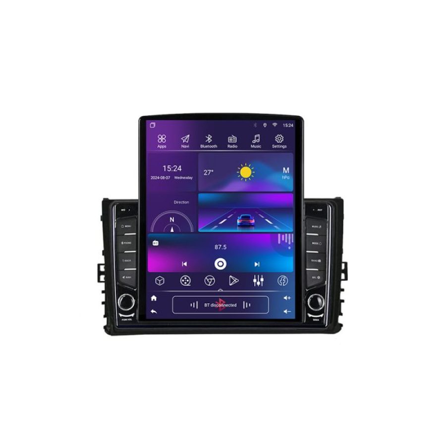 Navigatie Toyota Corolla 2017-2018 K-AURIS-2017 ecran tip TESLA 9.7" cu Android Radio Bluetooth Internet GPS WIFI 2+32 - imagine 4