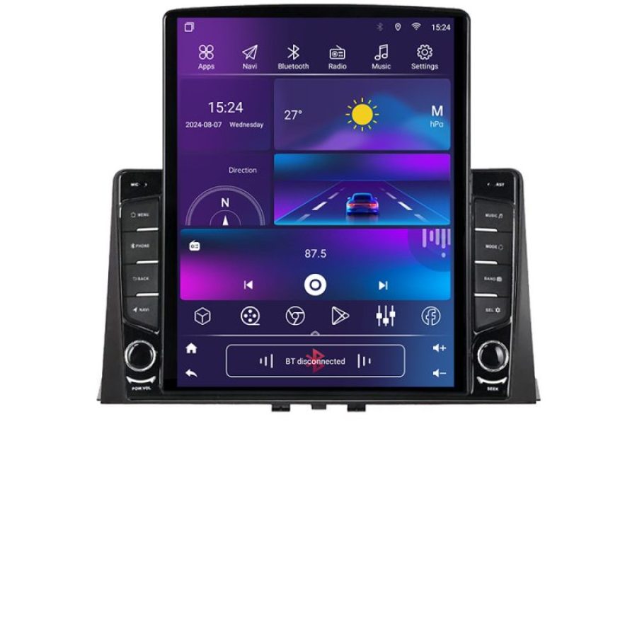 Navigatie Citroen Berlingo 2019- K-berlingo18 ecran tip TESLA 9.7" cu Android Radio Bluetooth Internet GPS WIFI 2+32 D - imagine 4