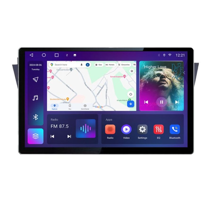 Navigatie Mazda 5 Edotec 4+32 2K 13 inch qled android 4G DSP gps internet  Kit-117 - imagine 4