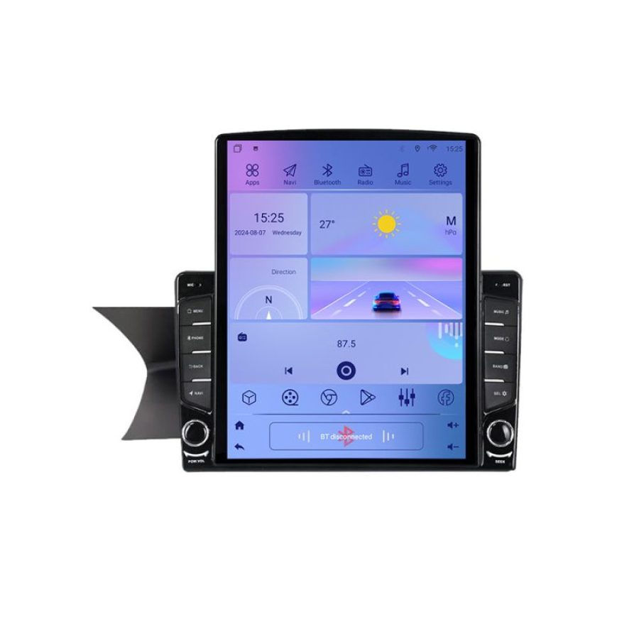 Navigatie Mercedes C W204 NTG4.5 KIT-w204-N45 ecran tip TESLA 9.7" 8 core 4+32 4G DSP Android Radio Bluetooth Internet GPS WIFI - imagine 3