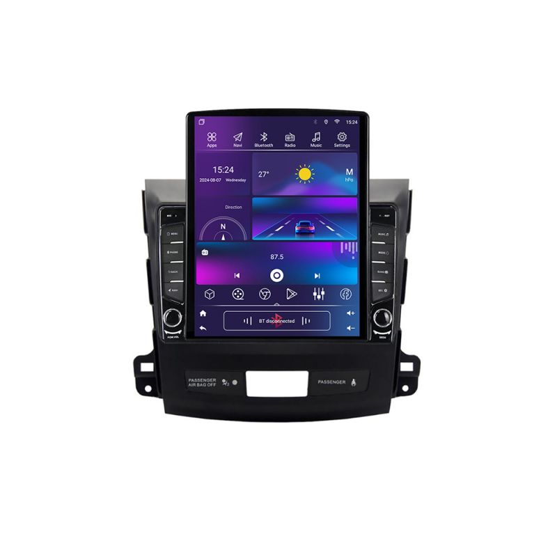 Navigatie Mitsubishi Outlander 2010 G-056 ecran tip TESLA 9.7" cu Android Radio Bluetooth Internet GPS WIFI 4+32GB DSP v2 - imagine 4