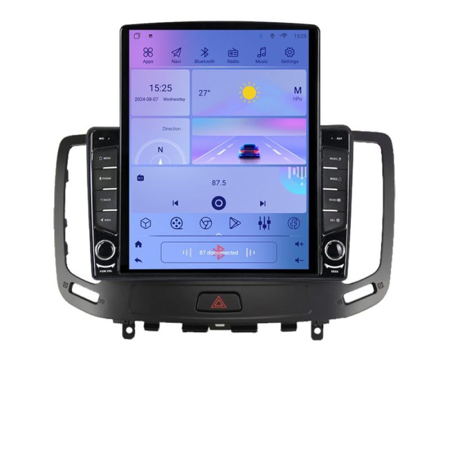Navigatie Infiniti G35 G37 2006-2013 Android radio gps internet Lenovo Octa Core 4+64 LTE KIT-G25+EDT-E709 - imagine 3