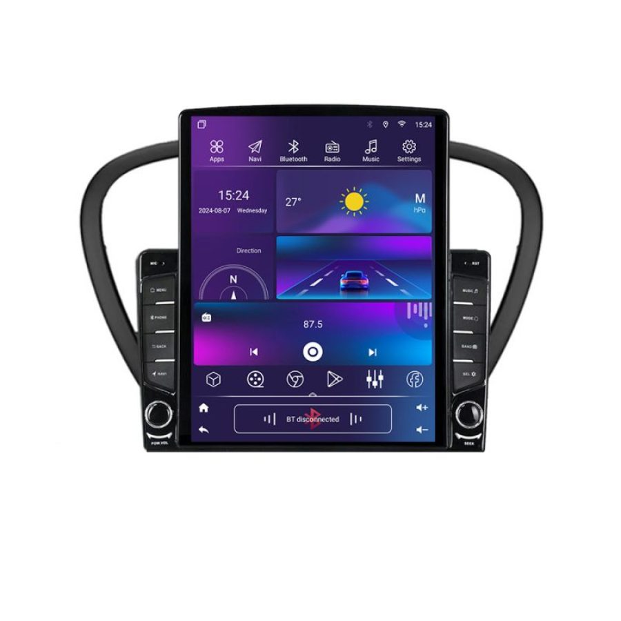 Navigatie Peugeot 607 Android radio gps internet Octa Core 4+64 LTE Kit-607+EDT-E709 - imagine 6