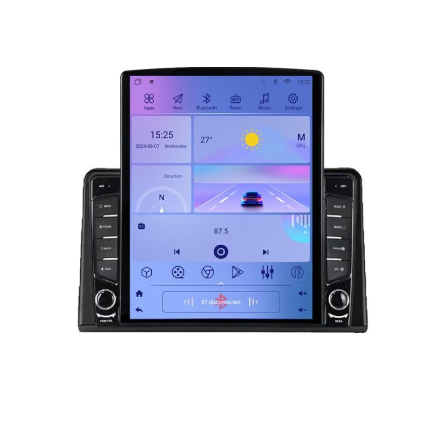 Navigatie Renault Express  Tip Tesla Android radio gps internet 8core 4G 4+32 kit-express+EDT-E709 - imagine 3