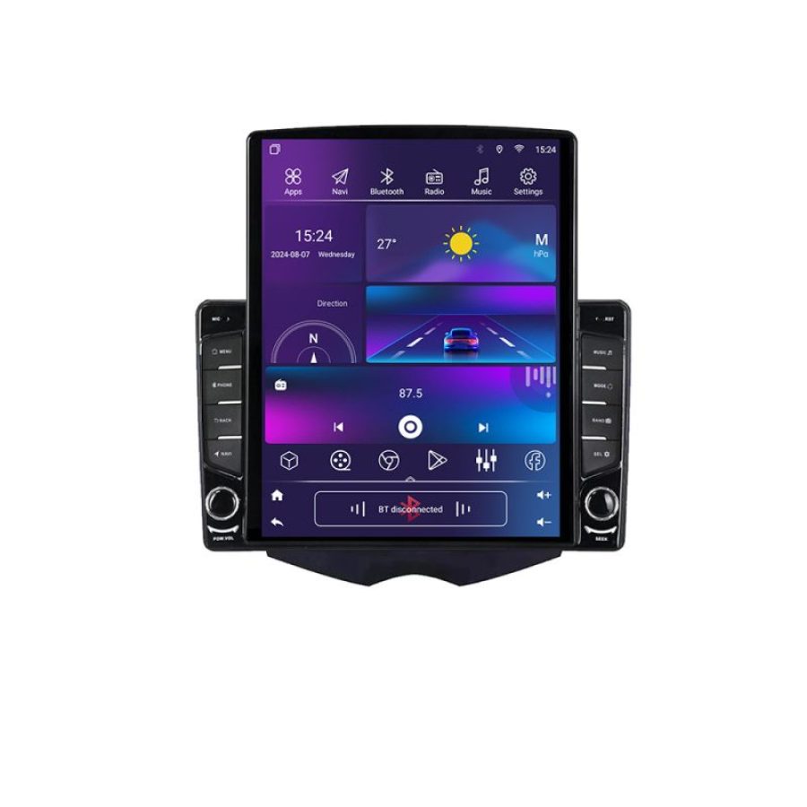 Navigatie HHyundai Veloster Tip Tesla Android radio gps internet 8core 4G 4+32 kit-veloster+EDT-E709 - imagine 4