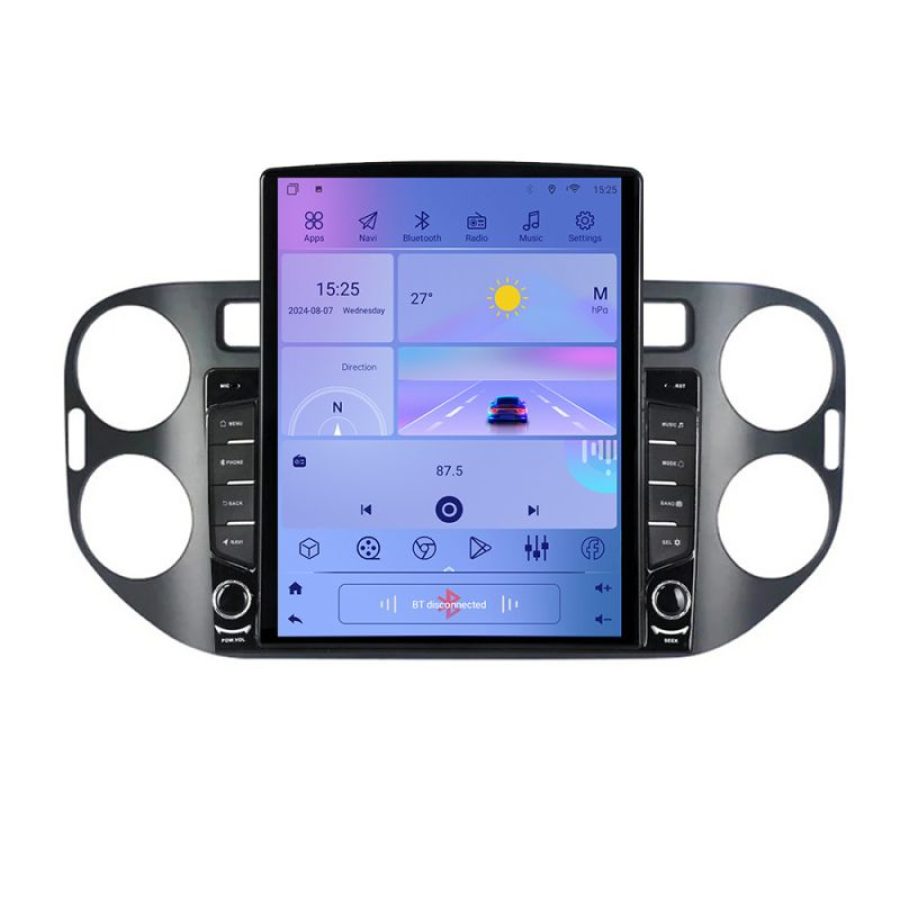 Navigatie VW TIGUAN Android radio gps internet Octa Core 4+32 LTE - imagine 3