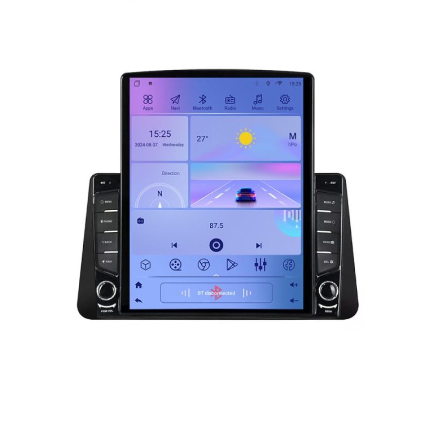 Navigatie Nissan Micra intre anii 2014-2019 Android radio gps internet Octa Core 4+64 LTE Kit-micra+EDT-E709 - imagine 3