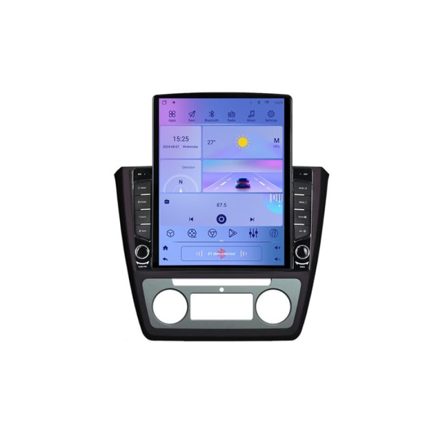 Navigatie Skoda Yeti 2009-2014 G-YETI ecran tip TESLA 9.7" cu Android Radio Bluetooth Internet GPS WIFI 4+32GB DSP 4G - imagine 3