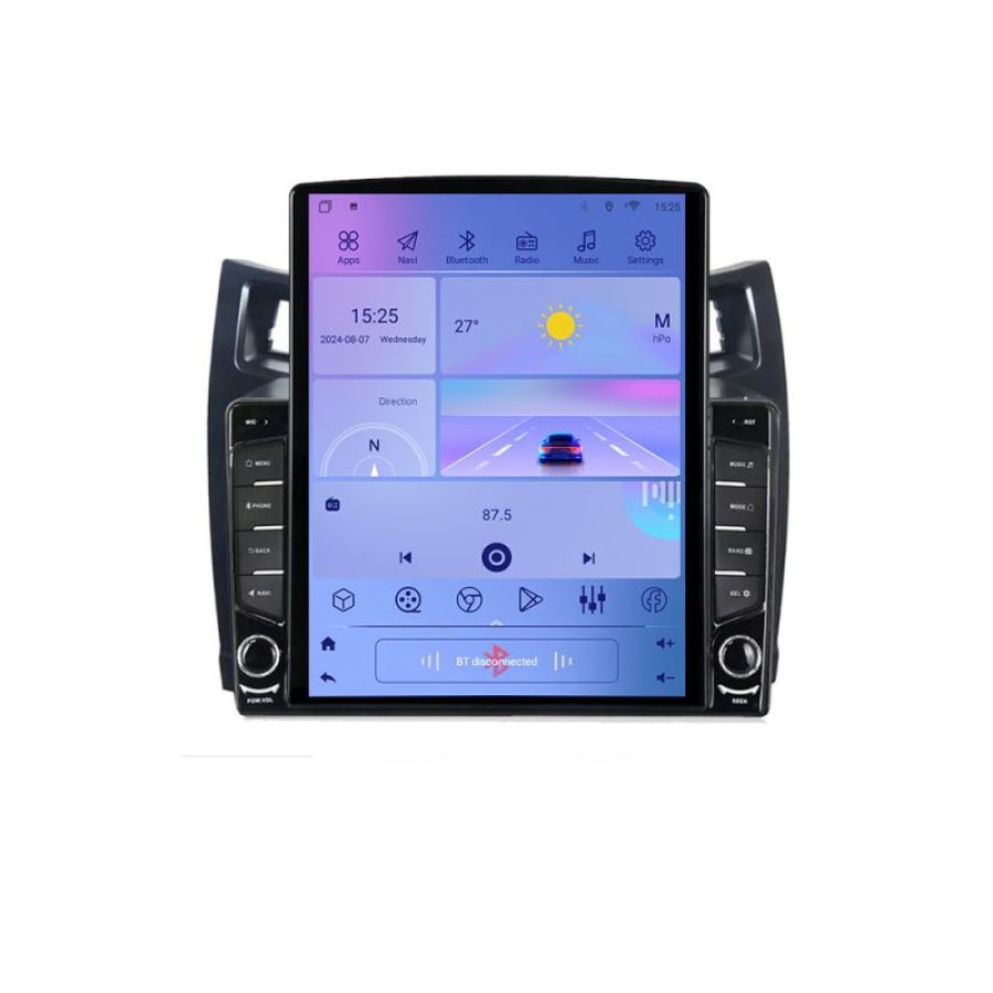 Navigatie Toyota Yaris 2008-2011 G-YARIS08 ecran tip TESLA 9.7" cu Android Radio Bluetooth Internet GPS WIFI 4+32GB DS - imagine 3