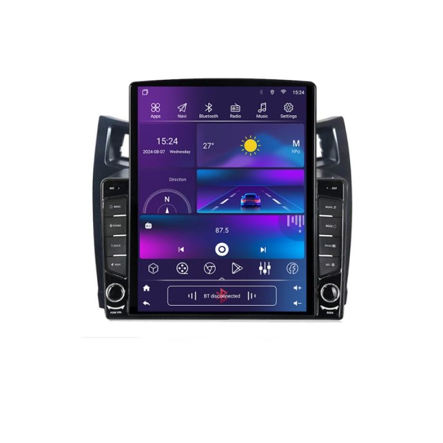 Navigatie Toyota Yaris 2008-2011 G-YARIS08 ecran tip TESLA 9.7" cu Android Radio Bluetooth Internet GPS WIFI 4+32GB DS - imagine 4