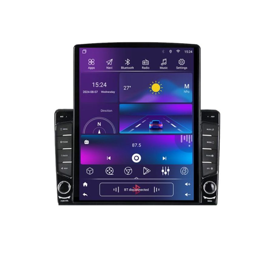 Navigatie Fiat Tipo 2015-2021 G-TIPO ecran tip TESLA 9.7" cu Android Radio Bluetooth Internet GPS WIFI 4+32GB DSP 4G O - imagine 4