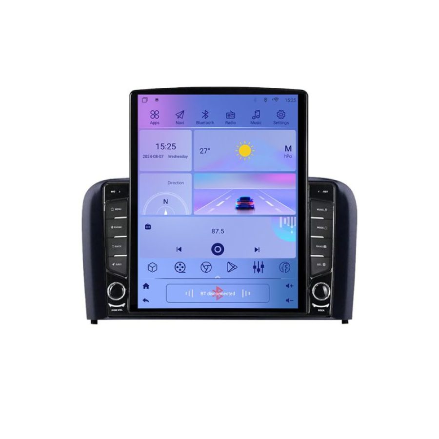 Navigatie Volvo S80 2004-2006 G-S80 ecran tip TESLA 9.7" cu Android Radio Bluetooth Internet GPS WIFI 4+32GB DSP 4G Oc - imagine 2