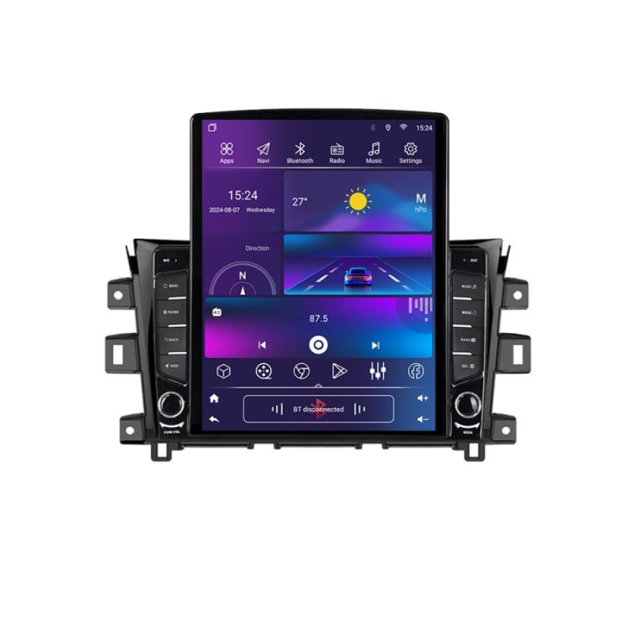 Navigatie NIssan Navara 2017- G-navara17 ecran tip TESLA 9.7" cu Android Radio Bluetooth Internet GPS WIFI 4+32GB DSP - imagine 4