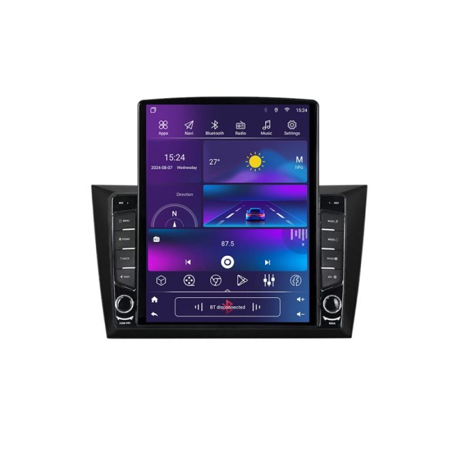 Navigatie VW Golf6 2009-2013 G-golf6 ecran tip TESLA 9.7" cu Android Radio Bluetooth Internet GPS WIFI 4+32GB DSP 4G O - imagine 4