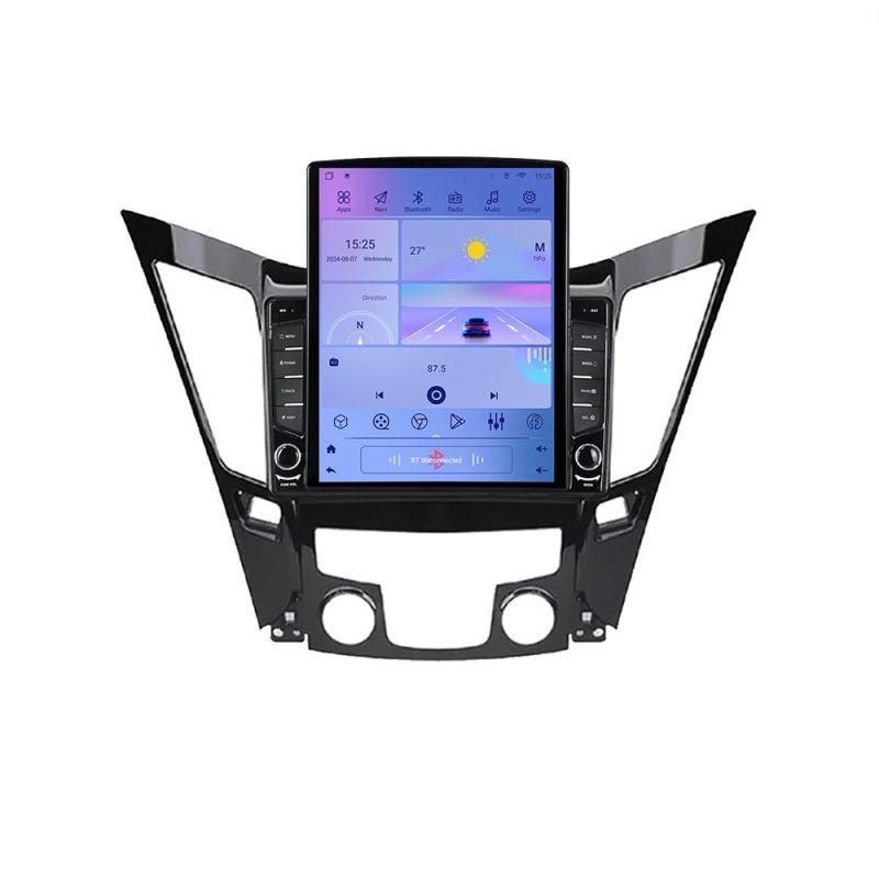 Navigatie HHyundai Sonata 2011-2015 G-259 ecran tip TESLA 9.7" cu Android Radio Bluetooth Internet GPS WIFI 4+32GB DSP - imagine 3