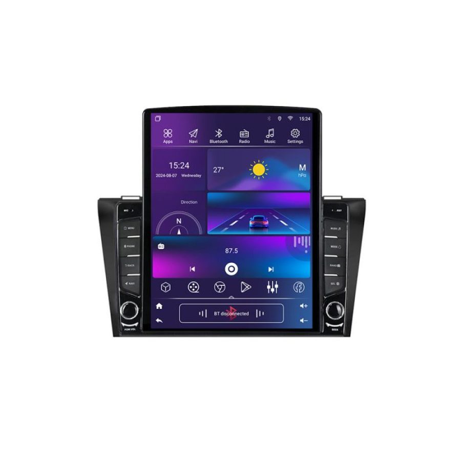 Navigatie Mazda 3 2004-2009 G-161 ecran tip TESLA 9.7" cu Android Radio Bluetooth Internet GPS WIFI 4+32GB DSP 4G Octa - imagine 4