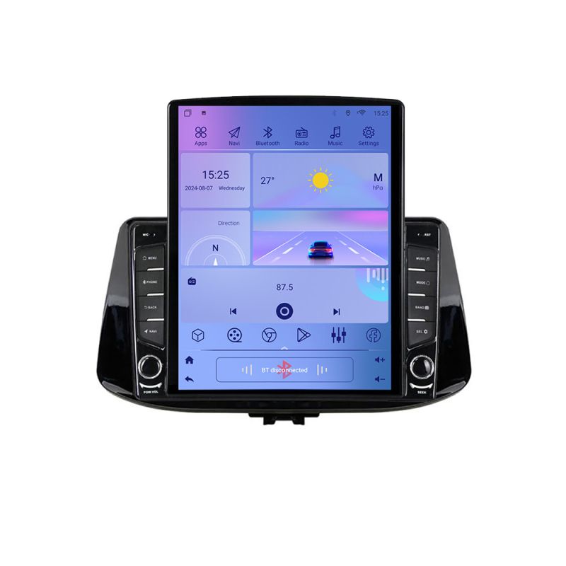 Navigatie HHyundai I30 2017- G-1041 ecran tip TESLA 9.7" cu Android Radio Bluetooth Internet GPS WIFI 4+32GB DSP 4G Oct - imagine 3