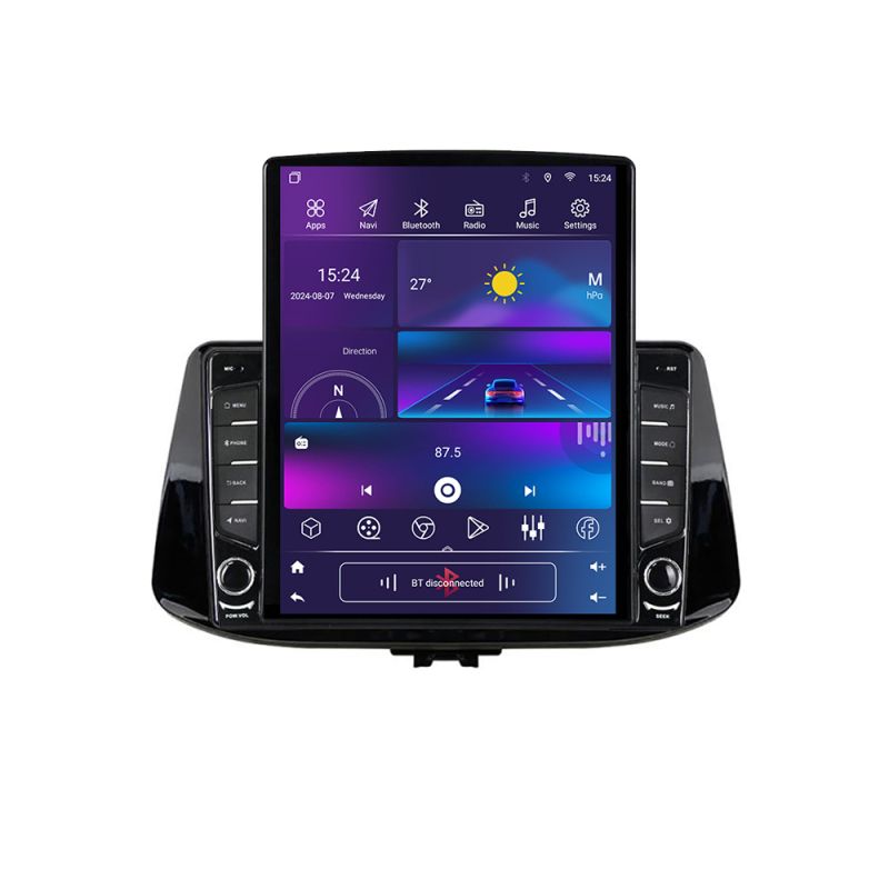 Navigatie HHyundai I30 2017- G-1041 ecran tip TESLA 9.7" cu Android Radio Bluetooth Internet GPS WIFI 4+32GB DSP 4G Oct - imagine 4