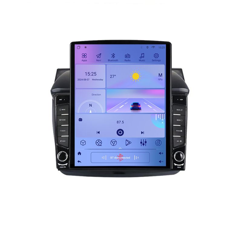 Navigatie Mitsubishi L200 2006-2014 G-094 ecran tip TESLA 9.7" cu Android Radio Bluetooth Internet GPS WIFI 4+32GB DSP - imagine 3