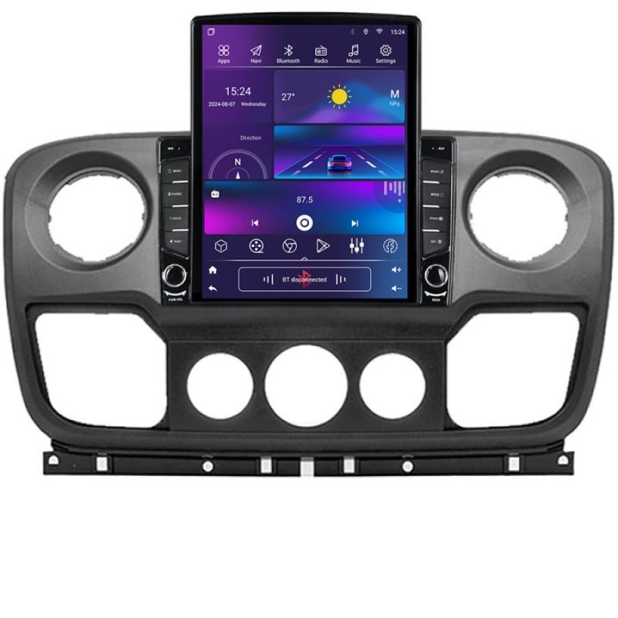 Navigatie Opel Movano, Renault Master 2010-2021 Android radio gps internet Lenovo Octa Core 4+64GB 9.7" tip Tesla LTE v1 - imagine 4