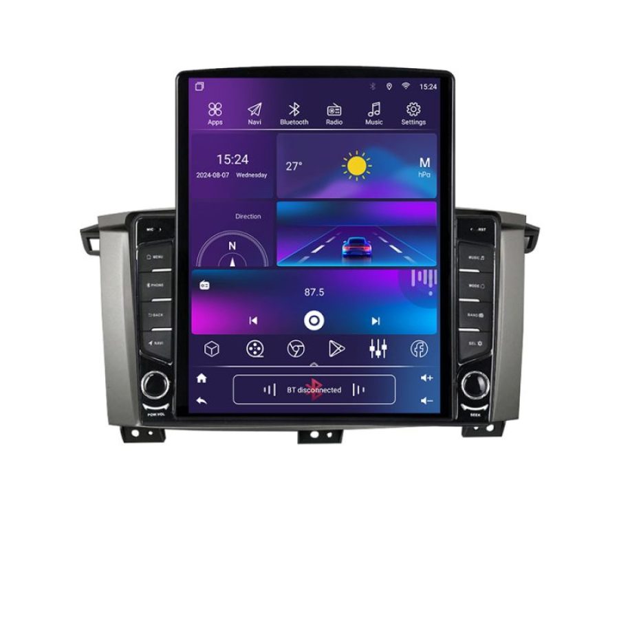 Navigatie Toyota Land Cruiser L100 2002-2006 Android radio gps internet Octa Core 4+64 LTE KIT-L105+EDT-E710 - imagine 4