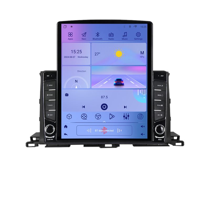 Navigatie Toyota Highlander 2013-2018 Android radio gps internet Octa Core 4+64 LTE KIT-highlander13+EDT-E710 - imagine 3