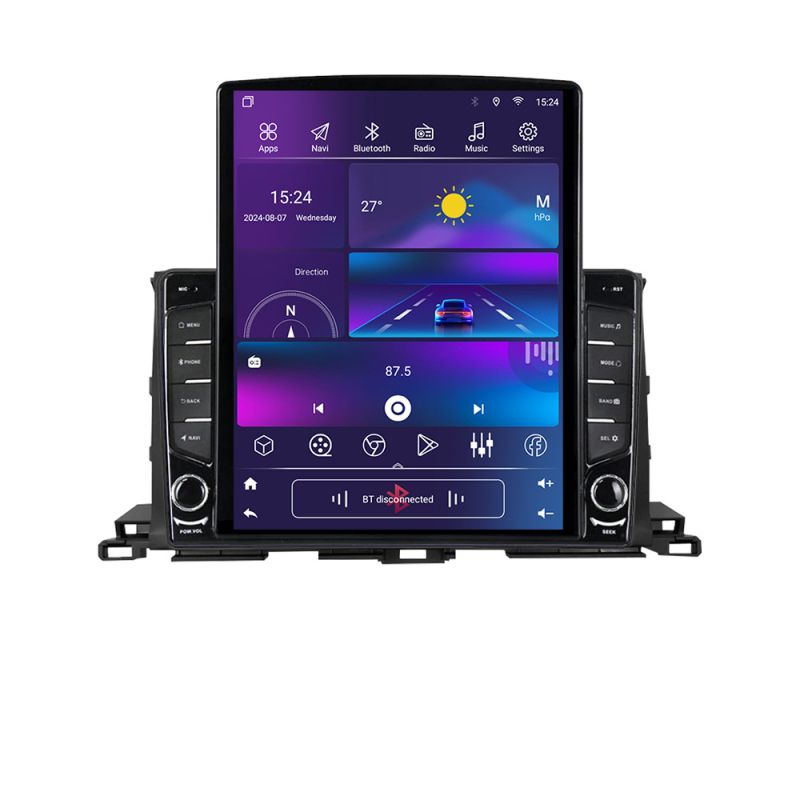 Navigatie Toyota Highlander 2013-2018 Android radio gps internet Octa Core 4+64 LTE KIT-highlander13+EDT-E710 - imagine 4