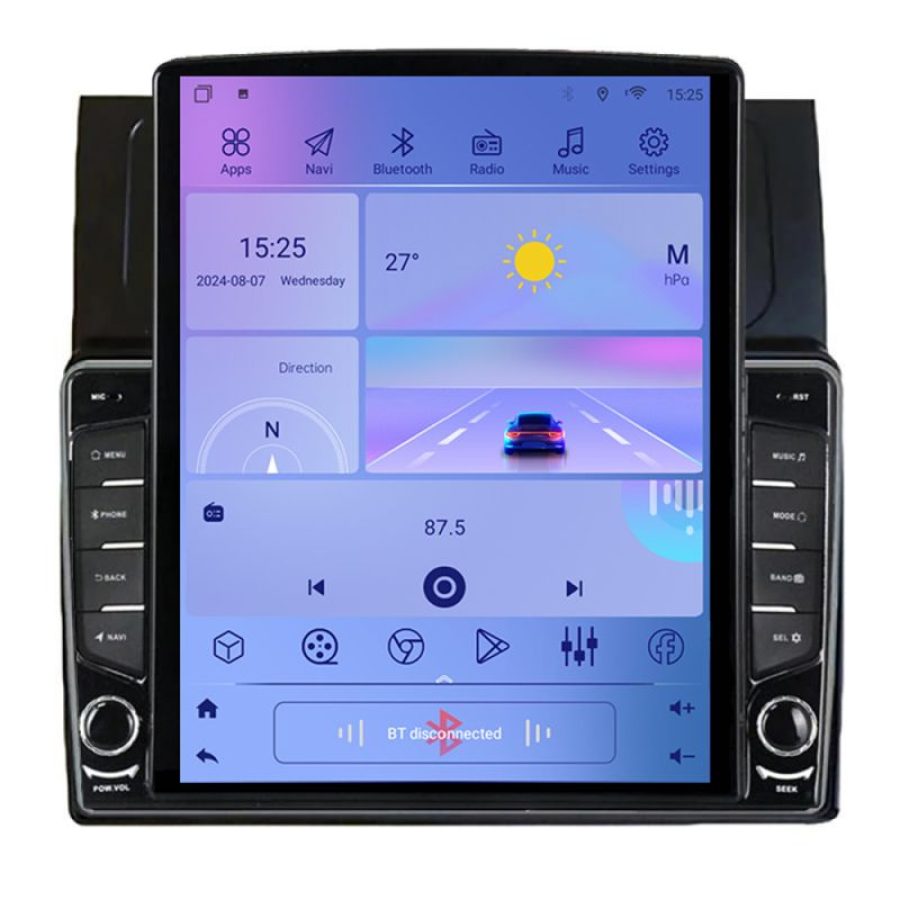 Navigatie VW Touran 2010-2016 H-touran3 ecran tip TESLA 9.7" cu Android Radio Bluetooth Internet GPS WIFI 4+32GB DSP 4 - imagine 3
