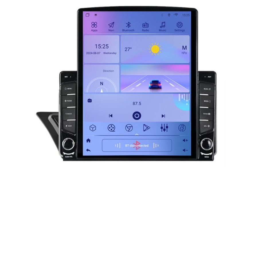Navigatie Audi Q5 2008-2016 NON-MMI H-Q5 ecran tip TESLA 9.7" cu Android Radio Bluetooth Internet GPS WIFI 4+32GB DSP - imagine 3