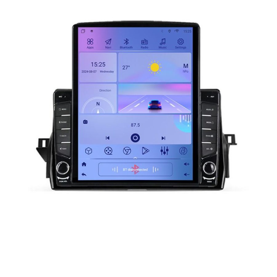 Navigatie Toyota Camry 2021- H-camry2021 ecran tip TESLA 9.7" cu Android Radio Bluetooth Internet GPS WIFI 4+32GB DSP - imagine 3