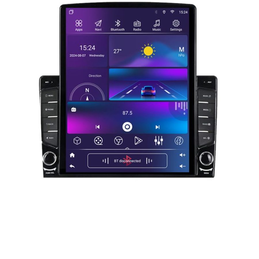 Navigatie Toyota Auris 2007-2013 H-auris-2013 ecran tip TESLA 9.7" cu Android Radio Bluetooth Internet GPS WIFI 4+32GB - imagine 4