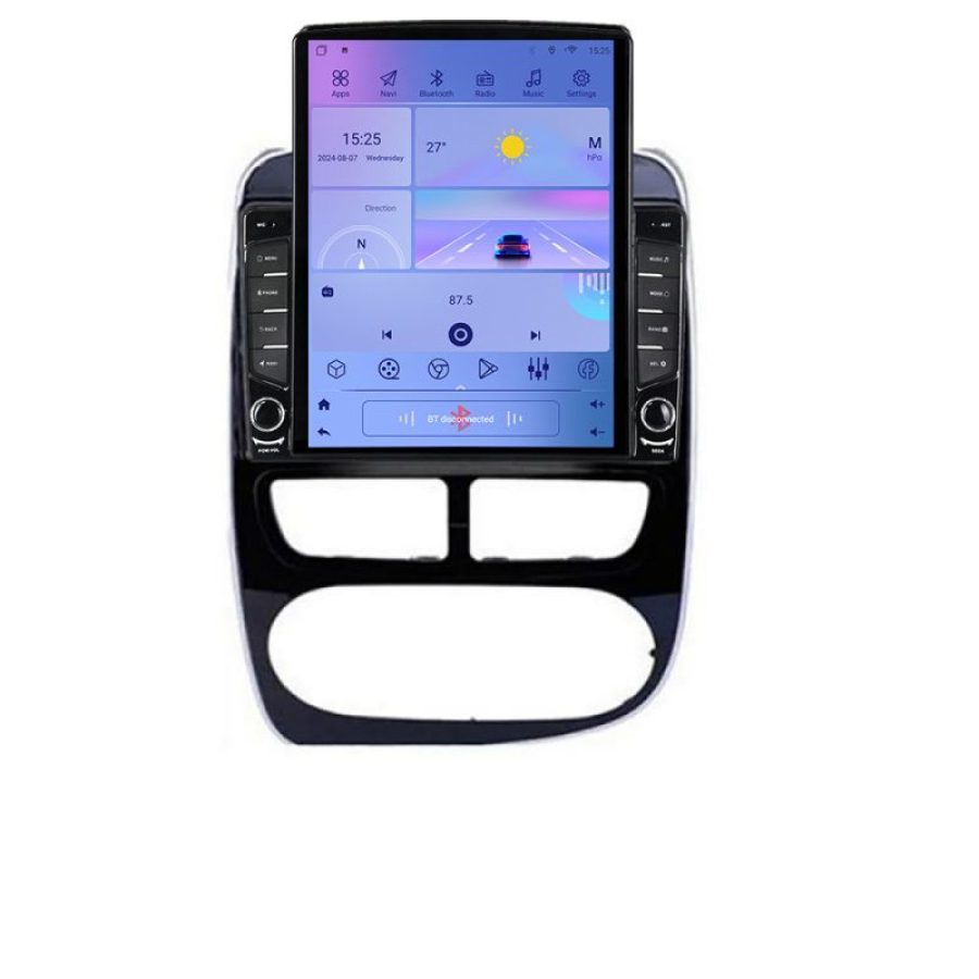 Navigatie Renault Clio 4 V1 H-467 ecran tip TESLA 9.7" cu Android Radio Bluetooth Internet GPS WIFI 4+32GB DSP 4G Octa - imagine 3