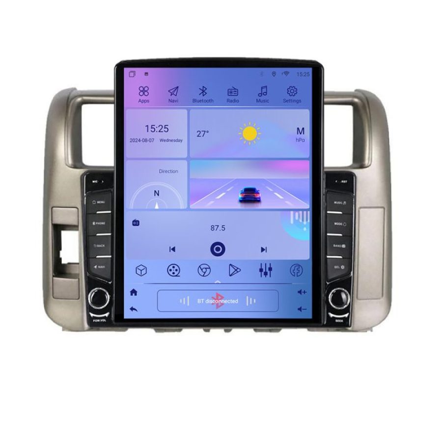 Navigatie TOYOTA Prado 2010-2013 H-347 ecran tip TESLA 9.7" cu Android Radio Bluetooth Internet GPS WIFI 4+32GB DSP 4G - imagine 3
