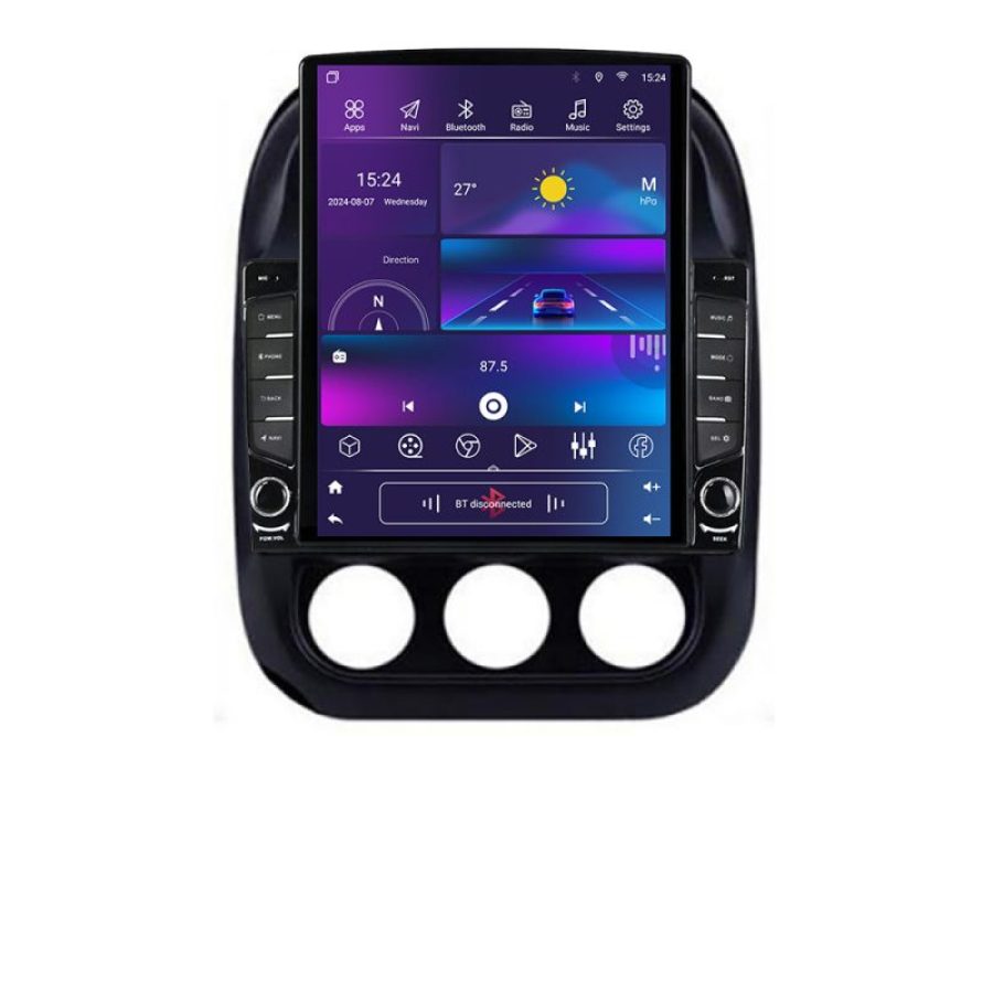 Navigatie Jeep Compass 2010-2016 Manual H-2500 ecran tip TESLA 9.7" cu Android Radio Bluetooth Internet GPS WIFI 4+32G - imagine 4