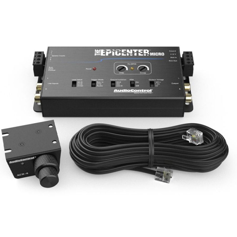 EPICENTER MICRO - Procesor sunet restaurare bass & Line Output Convertor 12 V AudioControl - imagine 3